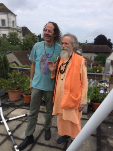 Goa Gil und Roger Liggenstorfer in Solothurn. Foto: Archiv Liggenstorfer